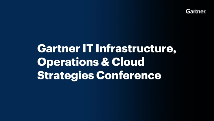 Gartner IT Infrastructure, Operations & Cloud Strategies Conference